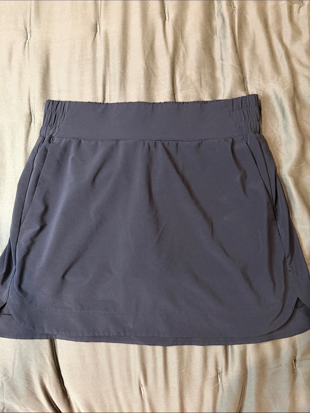 CRZ YOGA Black Athletic Skort